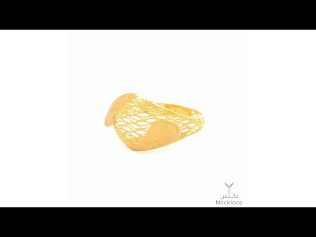 خاتم ذهب عيار 21 (RN.5314)