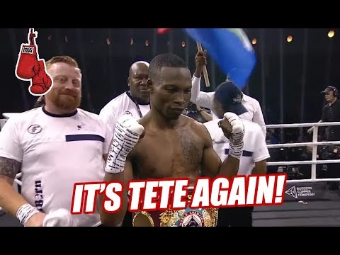 Zolani Tete OUTPOINTS Mikhail Aloyan!