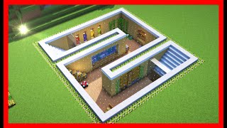 【マイクラ建築紹介】巨大建築！豪華な地下モダンハウスを建築！ 1.19　Minecraft​　ソラクラ