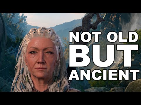 Jaheira is not old but ancient