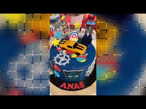 Transfomers Cake Theme