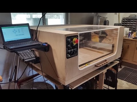 Shapeoko3 XXL CNC - Enclosure sound attenuation and dust collection demo