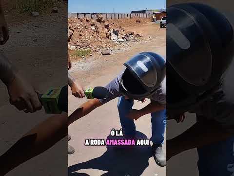 cratera gigante no polo industrial Maria Monteiro em Trindade Goiás
