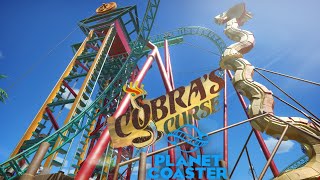 Cobra's Curse POV - Busch Gardens Tampa (Planet Coaster)