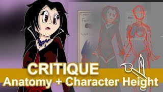 Art Critique (Anatomy + Character Height)