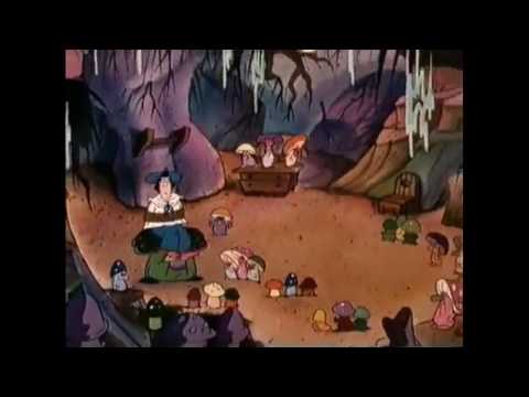 Mushroom scene from the Elmchanted Forest