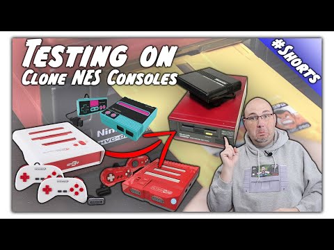 Can You Use the Famicom Disk System on Budget Clone Hardware #Shorts