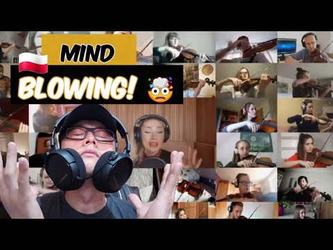 FIRST TIME LISTENING TO ORKIESTRA ONLINE  - "CO MI PANIE DASZ" (arr. Adam Sztaba) | REACTION