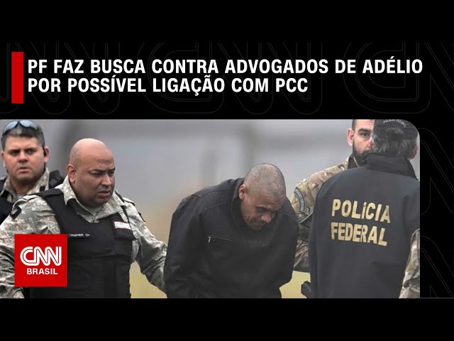 PF fez buscas contra advogados de Adélio Bispo por possível ligação com PCC | CNN NOVO DIA