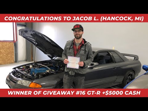 PRIMEDRIVEN Nissan R32 GT-R JDM Car Giveaway #16 WINNER!