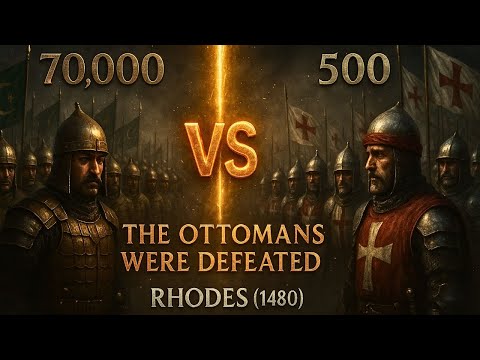 500 Knights Take on 70,000 in EPIC BATTLE of Rhodes 1480