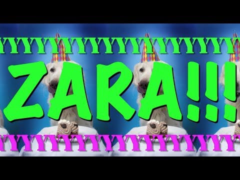 HAPPY BIRTHDAY ZARA! - EPIC Happy Birthday Song