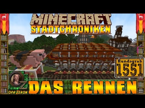 Minecraft⛏Stadtchroniken [#1551] Das Rennen [HD+Deutsch]