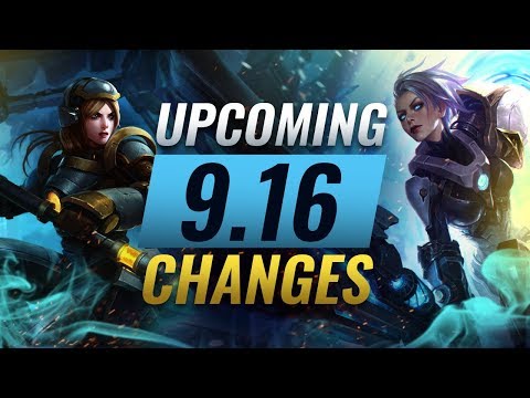 MASSIVE CHANGES: New buffs and reworks coming in Patch 9.16 - League of Legends