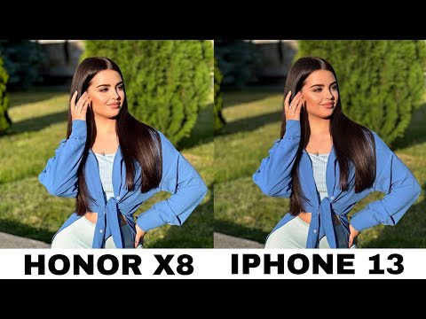 Honor X8 5G vs IPhone 13 Camera Test Comparison
