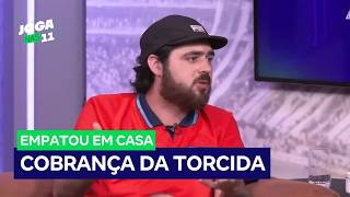 Santos libera entrada de cinco membros da Torcida Jovem no CT do clube após empate com Recoleta