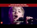 Till I Can Make It On My Own (with Lyrics) - Billy Gilman