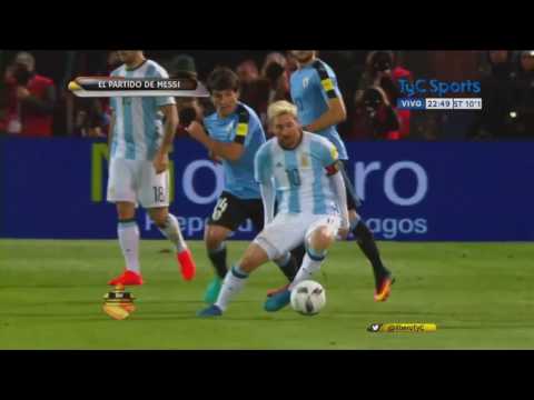 Argentina vs Uruguay 1-0  Eliminatorias para el Mundial Rusia 2018