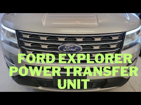 2017 Ford Explorer Power Transfer Unit Service