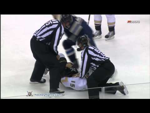 Ryan Getzlaf vs Cody Bass Oct 30, 2011 - Anaheim feed