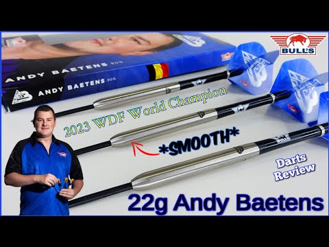 2023 WDF WORLD CHAMPION - Bull's NL ANDY BAETENS Darts Review - Smooth Barrels