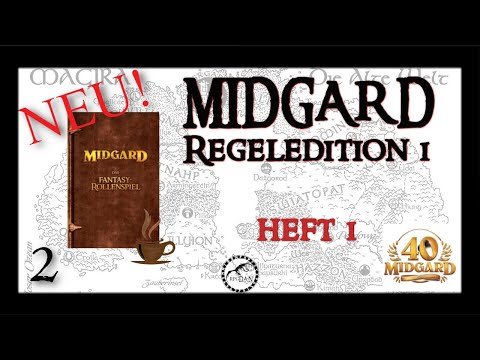 MIDGARD die ersten Regelauflage Heft 1 - Teil: 2 - WAHNSINN was alles schon 1981 drin war! |M1