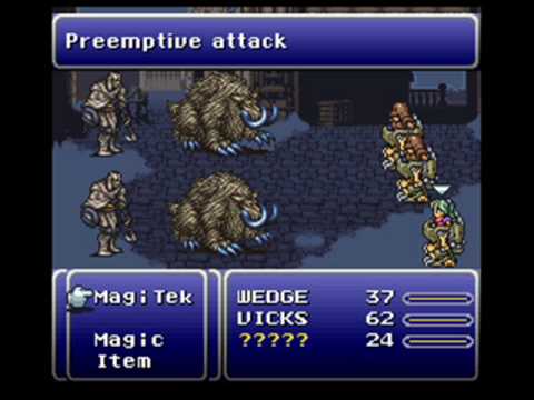SNES VGM - Final Fantasy VI - Battle Theme