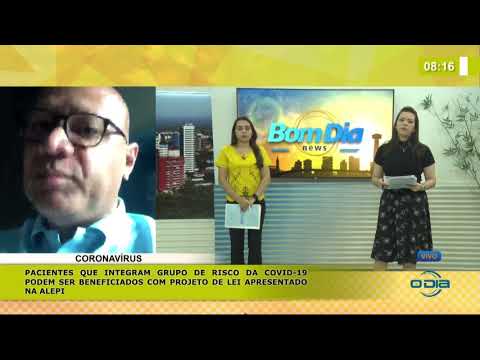 BOM DIA NEWS 16 04 20  Projeto deve beneficiar pacientes que integram grupo de risco da Covid-19