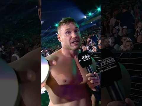 Announcement from Chris Broy. 🗣️ Who dares? #theultimatehype