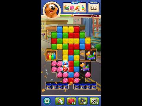 Toon Blast Level 6368 - NO BOOSTERS 🐻🐺🐱 | SKILLGAMING ✔️