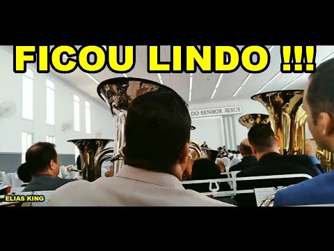 ENSAIO REGIONAL CCB, FICOU LINDO ESSE HINO 163 CCB HINÁRIO 5, TUBA KING.