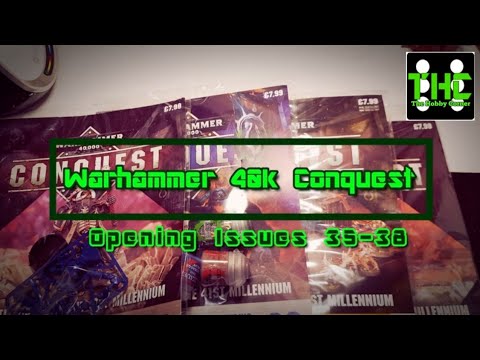 Opening Issues 35 36 37 & 38 Warhammer 40k Conquest