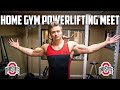 COLLEGIATE NATIONALS HOME GYM MOCK MEET | 405 Bench