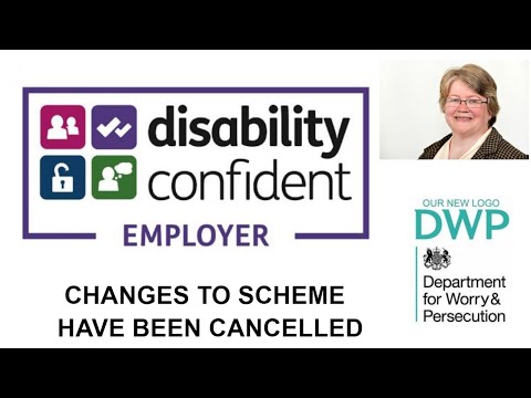 Disability Confident employer scheme update has been cancelled