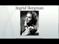 Ingrid Bergman