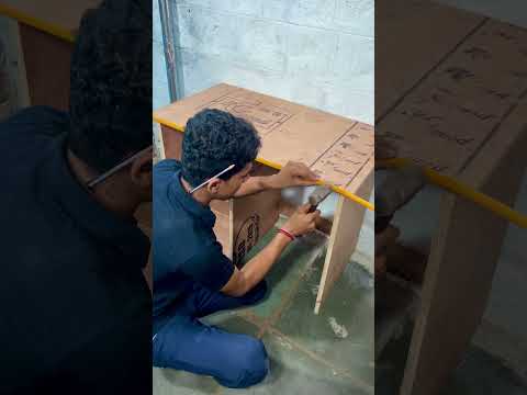 Amazing 🤩 Making a Modern Table from Plywood | DIY Home Furniture Ideas