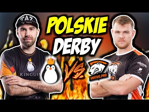 PÓŁFINAŁ VIRTUS.PRO VS KINGUIN - WIELKIE POLSKIE DERBY !!! SNATCHIE 2x ACE, NEO CLUTCH