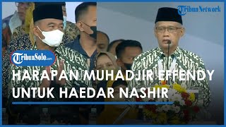 Berita Solo Hari Ini: Muhadjir Effendy Berharap Haedar Nashir kembali Pimpin Muhammadiyah Karena Ini
