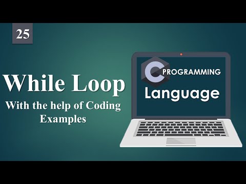 While Loop with the Help of Coding example in C Language 25