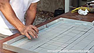 How to Build a Solar Panel - Part 2 of 3 (New)lower your power bill.Free electricity