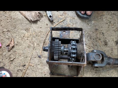 simple reverse gearbox #how #motorcycle #go kart gearbox home made..