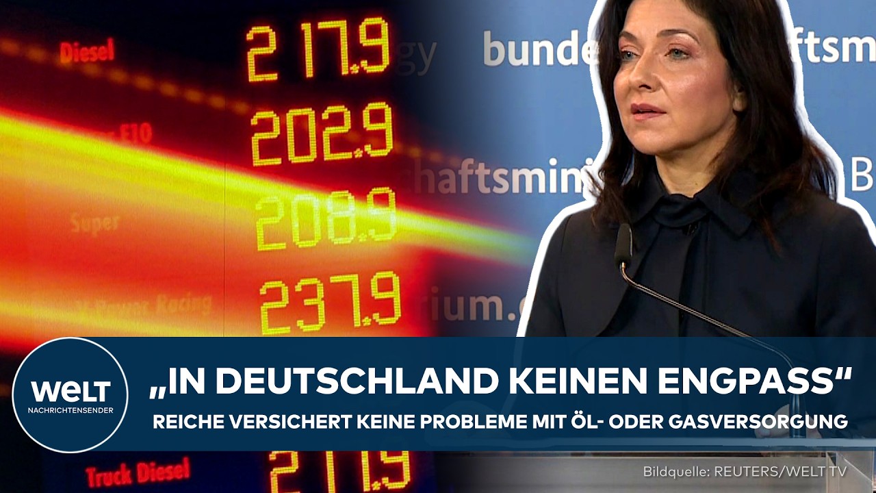 DEUTSCHLAND: "Keinen Engpass" bei Öl- und Gasversorgung und CSU setzt auf Innovation in Atomenergie