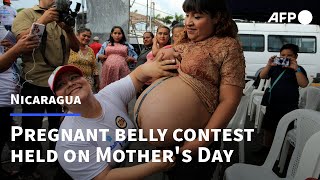 Nicaragua holds big pregnant belly contest on Moth