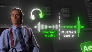 How to Make Muffled Audio in After Effects