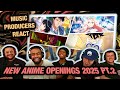BANGERS New Anime Openings 2025 Pt 2 REACTION