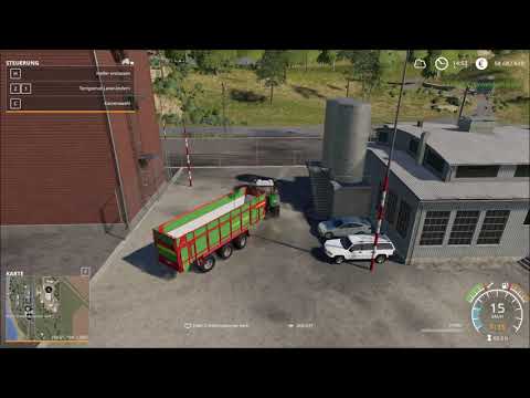 Courseplay 6 Tutorial für LS19 #1 Drescher abtanken und abfahren.