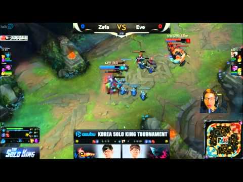[THE SOLO KING] Zefa vs Eve (Trận 1)