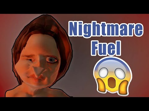 Nightmare Fuel Creepy Dancing Girl! *scary video (Blender Animation)