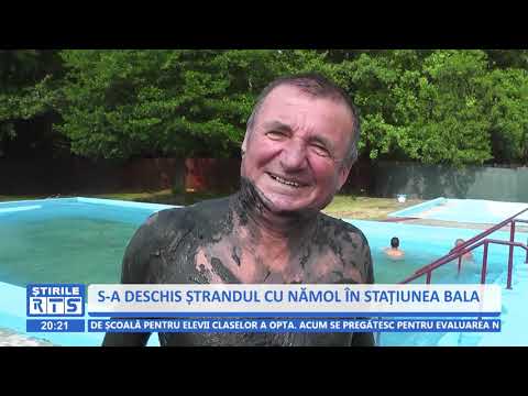 S-A DESCHIS ȘTRANDUL CU NĂMOL ÎN STAȚIUNEA BALA