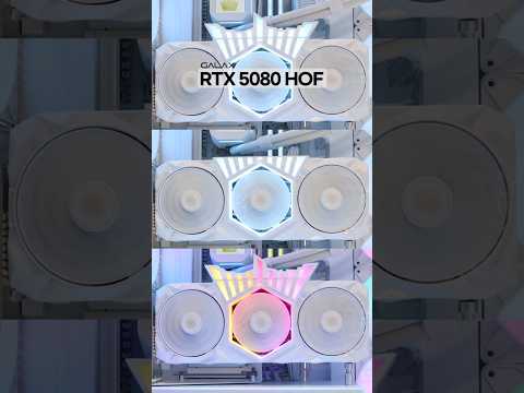 Shine Your Style👑 #5080HOF #언박싱 #GALAX #갤럭시 #rtx5080 #호프크라운 #데스크테리어 #화이트감성PC